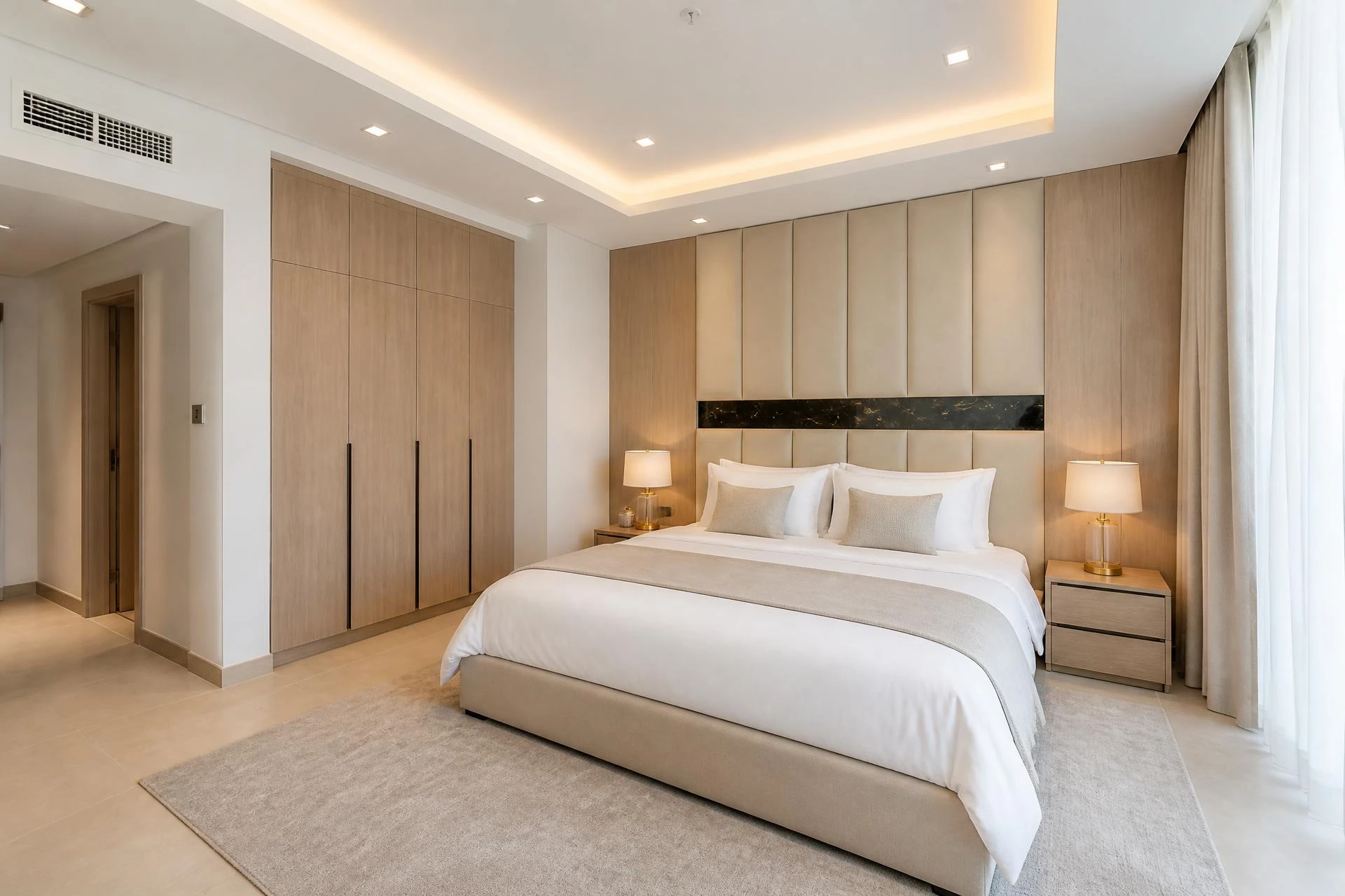 Ms. Soha Apartment: Master Bedroom