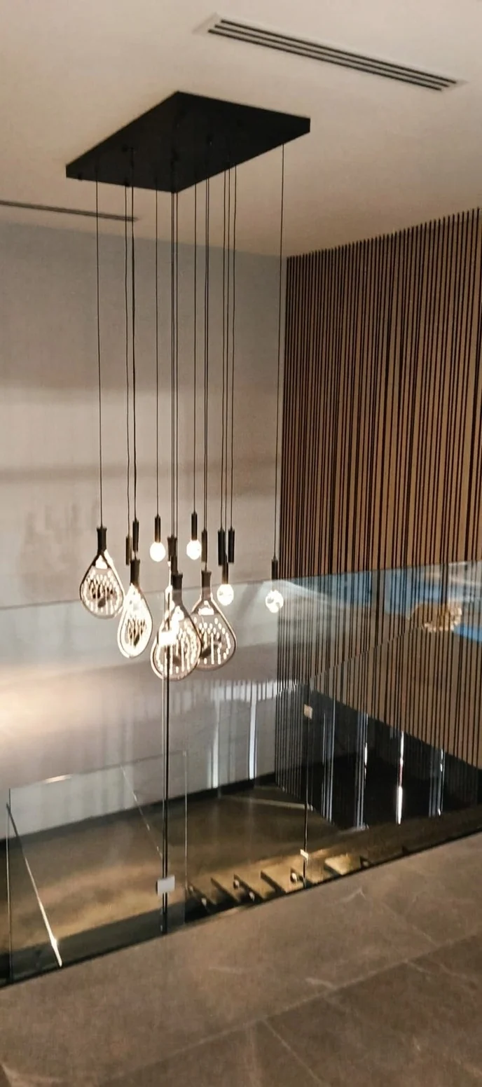 Padel 360 — Light Chandlier