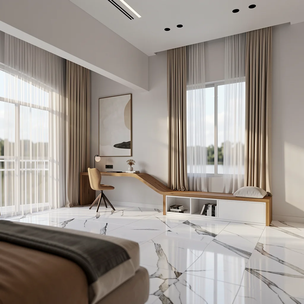 Bur Dubai | Villa 10 — Master Bedroom Study Table