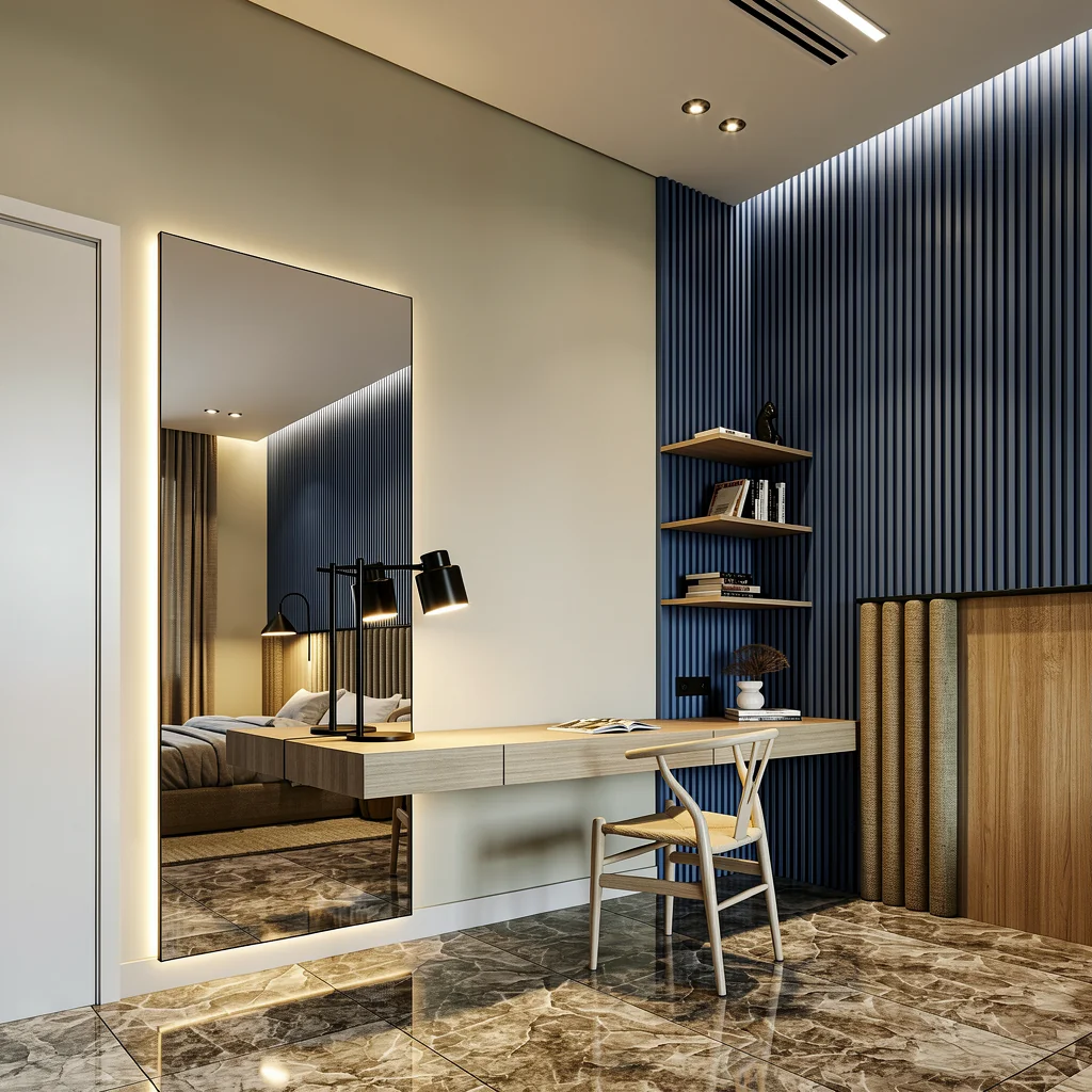 Bur Dubai | Villa 10 — Master Bedroom 2 Study Table